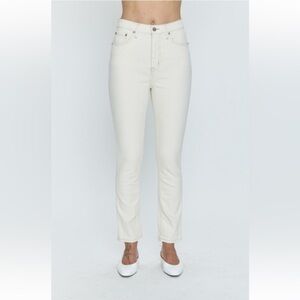 PISTOLA‎ Kate High Rise Slim Straight Jeans in East Side Sz.31 NWT A0308 B4